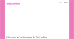 Desktop Screenshot of pinkpanthers-lippstadt.de